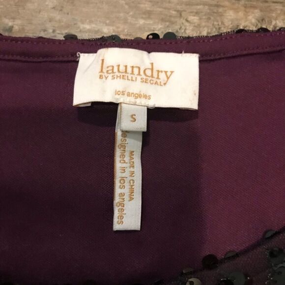 Laundry by Shelli Segal - Sequined Blouse … - Picture 2 of 4